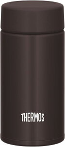 【小容量モデル】 サ ーモス 真空断熱ス ープジャー 200ml ダークブラウン コンパクトサイズ 保温保冷 お手入れ簡単 口当たりがやさしい丸口設計 JBZ-201 DBW