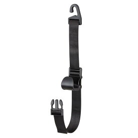 セイワ(SEIWA) 車内用品 ロングシートフック 1本入 IMP130 買い物フック 耐荷重フック7Kg/ベルト3kg 荷物やバックを同時に掛けられます【ネット 限定】
