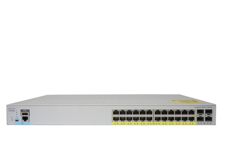 楽天市場】【中古】Cisco Catalyst 2960L-24PS-LL（WS-C2960L-24PS-LL 