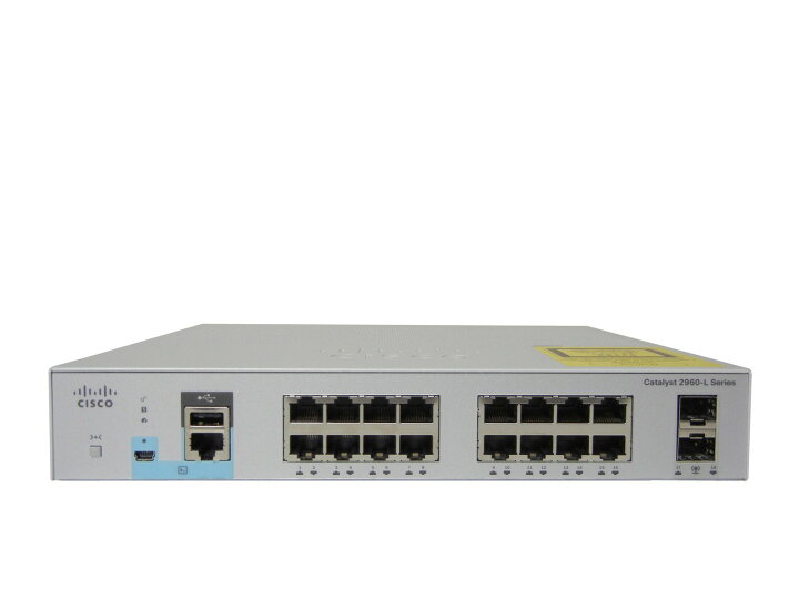 楽天市場】【中古】Cisco Catalyst 2960L-16TS-LL（WS-C2960L-16TS-LL 