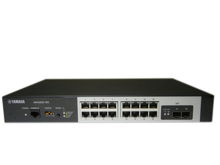 楽天市場】YAMAHA インテリジェントL2スイッチ SWX2300-16G【中古 
