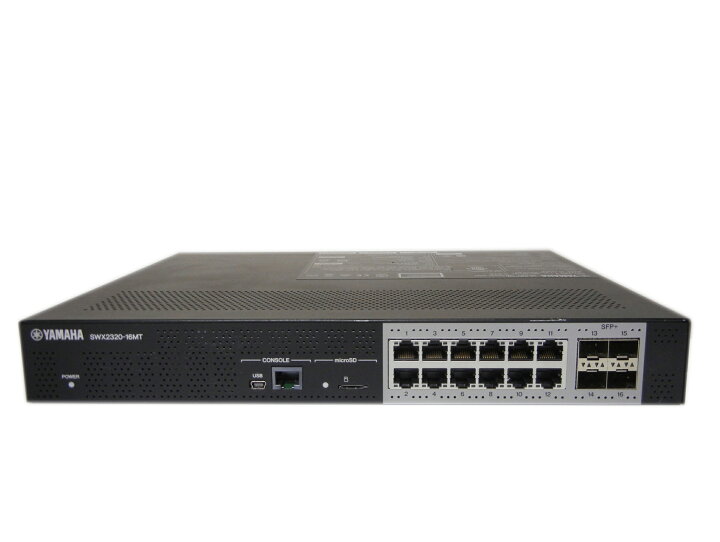 楽天市場】YAMAHA インテリジェントL2スイッチ SWX2320-16MT【中古 