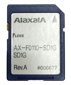 【中古】 AX-F0110-SD1G AlaxalA SDメモリカード