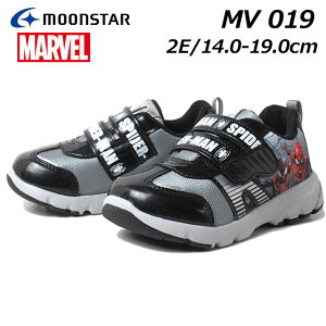 【お得なクーポン配布中10/30まで】ムーンスター MOONSTAR MV019 マーベル スパイダーマン キッズジョグシューズ スニーカー 靴