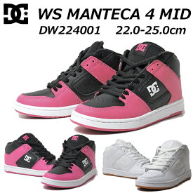 【P5倍!マラソン期間中】ディーシーシューズ DC SHOES DW224001 WS MANTECA 4 MID ミッドカット dc スニーカー レディース 靴