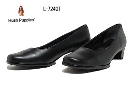 【あす楽】ハッシュパピー Hush Puppies L-7240T 2E スクエアトゥ パンプス レディース 靴