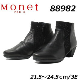 【P5倍!マラソン期間中】モネ Monet 88982 ダイヤストーンショートブーツ レディース 靴