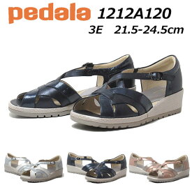 【P5倍!マラソン期間中】アシックスペダラ asics PEDALA 1212A120 3E ウォーキングシューズ サンダル レディース靴