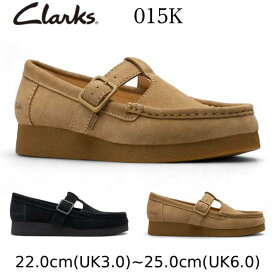【P5倍!イーグルス感謝祭期間!要エントリー】クラークス Clarks レディースカジュアル WallabeeEVOBar 015K ワラビーエヴォバー