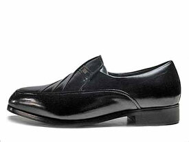 《SALE品》【あす楽】バレンチノグラリオ　Valentino Glario　ビジネスシューズ　スリッポンタイプ　ブラック【メンズ・靴】