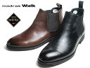 【P5倍!マラソン期間!要エントリー】マドラスウォーク madras Walk SPMW5909 ゴアテックス フットウェア 幅広サイドゴアドレスブーツ メンズ 靴