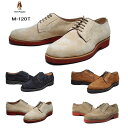 【お得なクーポン配布中6/18まで】 ハッシュパピー Hush Puppies M-120T 3E プレーントゥ レースアップ カジュアル メンズ 靴
