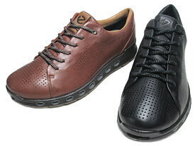 《SALE品》ラスト1足・24.5cm【P5倍!マラソン期間中】エコー ECCO COOL2.0 Mens Calf Leather Sneaker GTX レザースニーカー メンズ 靴