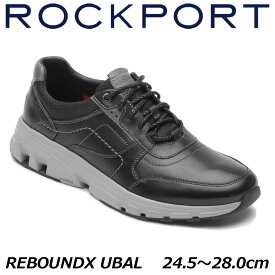 【P5倍!楽天SS期間中】ロックポート ROCKPORT CJ3053 リバウンドエックス ウーバル レザースニーカー ウォーキングシューズ メンズ 靴