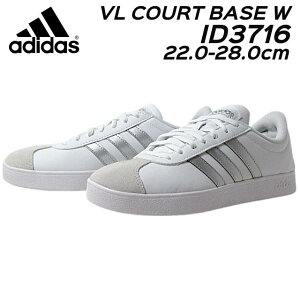 yȃN[|zz10/30܂ŁzAfB_X adidas ID3716 VL COURT BASE W Xj[J[ fB[X C