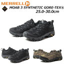 【P5倍!楽天SS期間!要エントリー】メレル MERRELL J500239 J500247 モアブ 3 シンセティック ゴアテックス ハイキングシューズ メンズ 靴