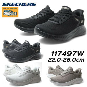 �yP5�{!�}���\������!�v�G���g���[�z�X�P�b�`���[�Y SKECHERS 117497W �X���b�v�C���Y �{�u�X �X�|�[�g �X�N���b�h �J�I�X �J�����g �~���[�Y ���f�B�[�X �C