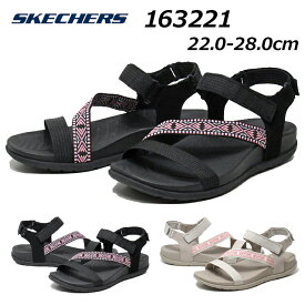 【P5倍!マラソン期間中】スケッチャーズ SKECHERS 163221 Reggae-Lite - Beachy Sunrise ストラップサンダル レディース 靴