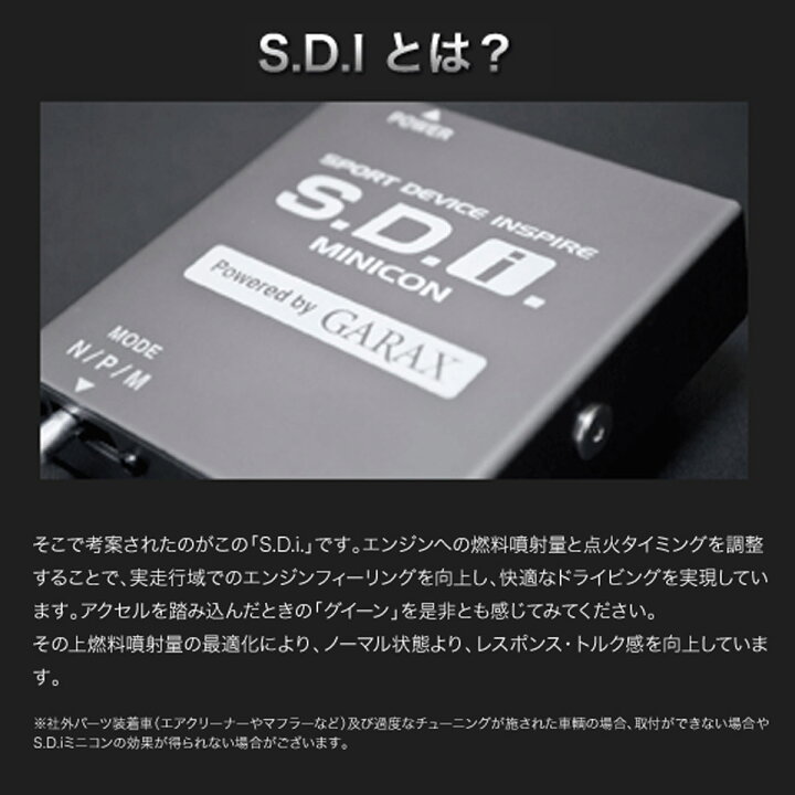 楽天市場】GARAX（ギャラクス）S.D.Iミニコン アルファード/ヴェル 