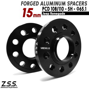 Z.S.S. AP �W�[�v JEEP Renegade Cherokee Compass ����15mm �X�y�[�T�[ PCD108 PCD110 5x108 5x110 5�� �n�u�a 65.1��