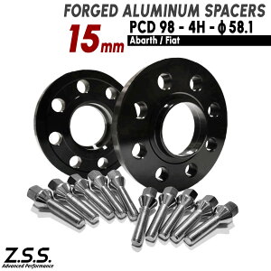 Z.S.S. AP At@ I WjA(2008~2018) ALFA ROMEO JUNIOR 15mm Xy[T[ PCD98 4 4x98 58.1 M12xP1.25 {gt