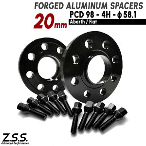 Z.S.S. AP At@ I WjA(2008~2018) ALFA ROMEO JUNIOR 20mm Xy[T[ PCD98 4 4x98 58.1 M12xP1.25 {gt