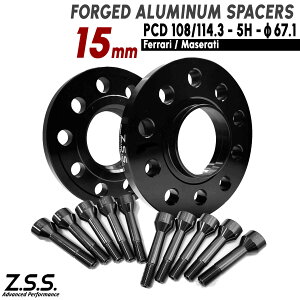 Z.S.S. AP �y�`�^�����{���g�t���z �t�F���[�� �t�B�I���m 575M 599 GTB Ferrari Fiorano �����z�C�[���p �X�y�[�T�[ 15mm PCD108 67.1��