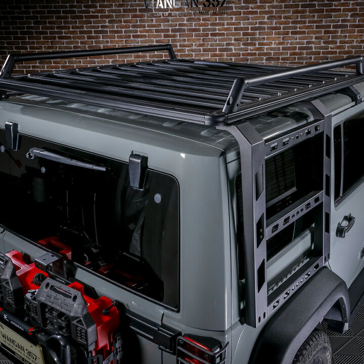 楽天市場】IRONBACK ジープ JK ラングラー ルーフラック ルーフ 