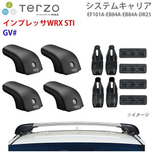 TERZO �e���b�c�H �V�X�e���L�����A �C���v���b�TWRX STI GV# ��䕪 EF101A EB84A EB84A DR25 �t�b�g �G�A���o�[ �V���o�[ ��t�z���_�[ E1E1