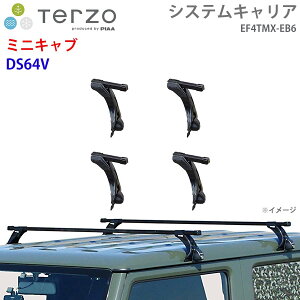 TERZO �e���b�c�H �V�X�e���L�����A �~�j�L���u DS64V ��䕪 EF4TMX EB6 �[ �t�b�g �X�N�G�A�o�[ E1E1