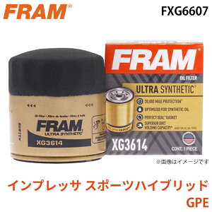 FRAM �t���� �I�C���t�B���^�[ FXG6607 �C���v���b�T �X�|�[�c�n�C�u���b�h GPE 15208-AA100