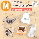 【1つ買うと同じものを1つプレゼント☆9月15日まで】ギフト 写真 キーホルダー 猫 キーホルダー ペット オリジナル ア…