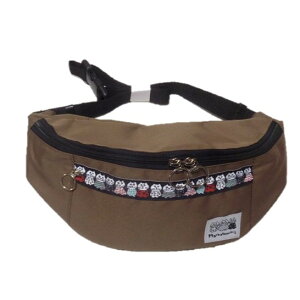 マンハッタナーズ プリファ ボディバッグ  ポーチ 「六つ子猫」