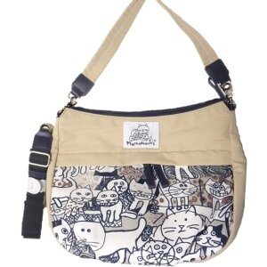マンハッタナーズ  アベニュー 2WAYバッグ 「群集猫」