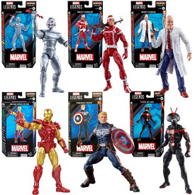 ハズブロ MARVEL マーベル レジェンド シリーズ アベンジャーズ コミック アクション フィギュア 6体セット 6インチ (15cm) アイアンマン コマンダーロジャース フューチャーアントマン ウルトロン クロスファイア エッグヘッド アメコミ おもちゃ 玩具 プレゼント