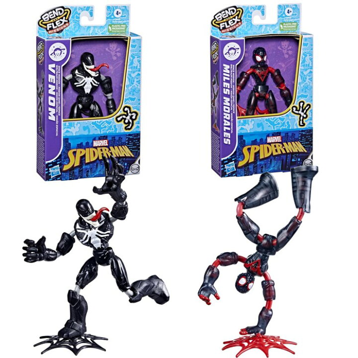 楽天市場】ハズブロ マーベル MARVEL スパイダーマン ベンドアンド 