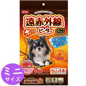 マルカン 遠赤外線 ホッとヒーター ミニ 犬・猫 使用可能 水洗いOK DA-183 表と裏で使える 23cm×16cm×1.45cm 送料無料 沖縄・離島を除く