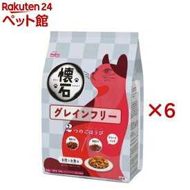 懐石 2つのごほうび グレインフリー 猫用(600g×6セット)【懐石】