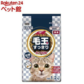 日本猫 毛玉すっきり かつお味(1.2kg)【日本猫】