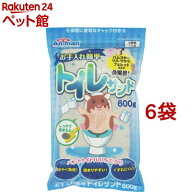 ミニアニマン お手入れ簡単トイレサンド(600g*6袋セット)【ミニアニマン】