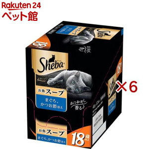 �V�[�o �A�~���[�Y 18�� �����X�[�v �܂��납���� �L���b�g �E�F�b�g�t�[�h �V�j�A(12�ܓ�×6�Z�b�g(1��40g))�y�V�[�o(Sheba)�z