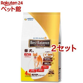ベストバランス 柴犬用 7歳以上用(4kg*2セット)【ベストバランス】