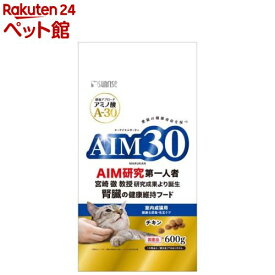 AIM30 室内成猫用 健康な尿路・毛玉ケア(600g)