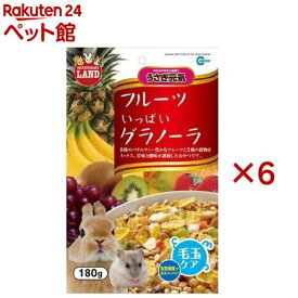 ミニマルランド フルーツいっぱい グラノーラ(180g×6セット)【ミニマルランド】