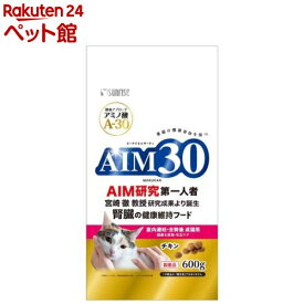 AIM30 室内避妊・去勢後成猫用 健康な尿路・毛玉ケア(600g)