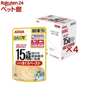 健康缶パウチ 15歳からのとろとろまぐろペースト(12袋入×4セット(1袋40g))【15歳からの健康缶】