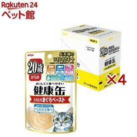 健康缶パウチ 20歳からのとろとろまぐろペースト(12袋入×4セット(1袋40g))【健康缶シリーズ】