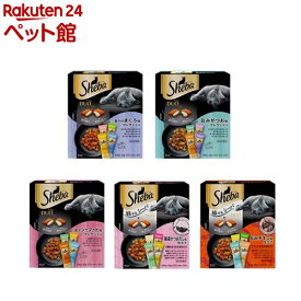 シーバ デュオ 5種 旅するセット 猫用(1セット)【シーバ(Sheba)】[キャットフード ドライフード おやつ]