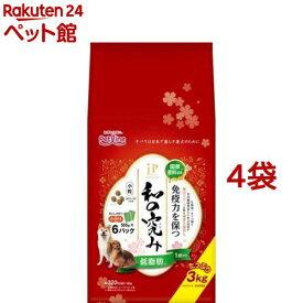 JPスタイル 和の究み 小粒 低脂肪 1歳から(3kg*4袋セット)【ジェーピースタイル(JP STYLE)】