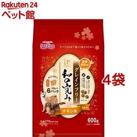 JPスタイル 和の究み 小粒 グレインフリー チキン味 1歳から(600g*4袋セット)【ジェーピースタイル(JP STYLE)】